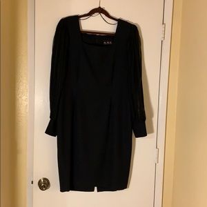 ASE Collection Size 16 Black evening dress